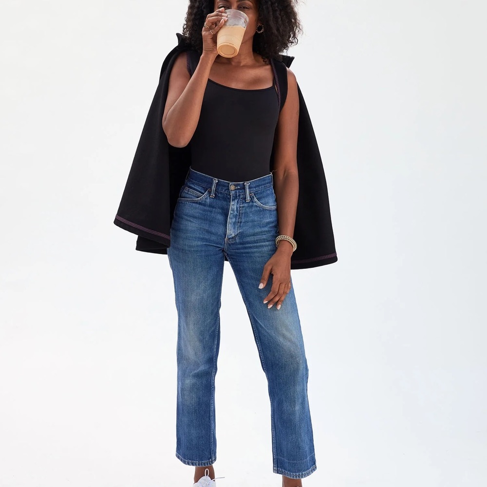 Steven Alan x Clare V Wool Cape - Picture 5 of 8